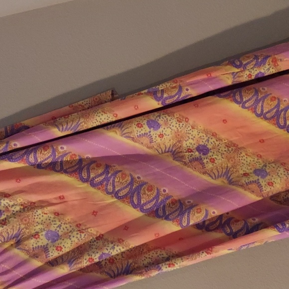 Yes Fashions Vintage 90s y2k Two Piece Maxi Tank Floral Skirt Set Large - Picture 6 of 8